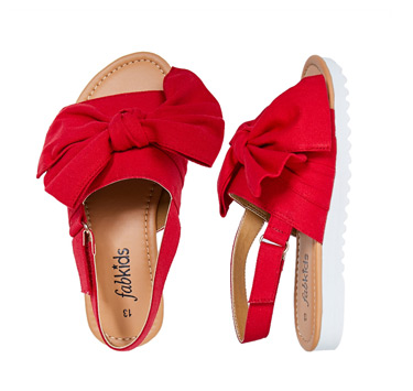 Oversized Bow Sandal