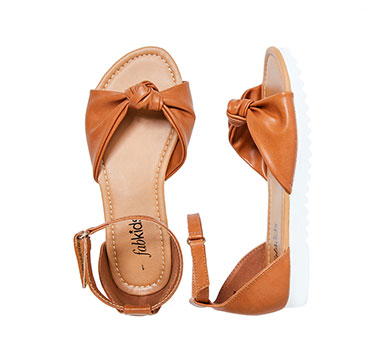 Knotted Strap Sandal