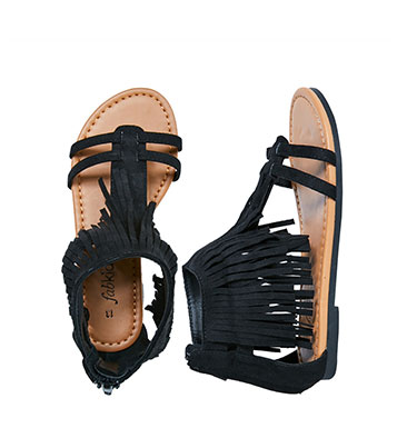 Fringe Sandal