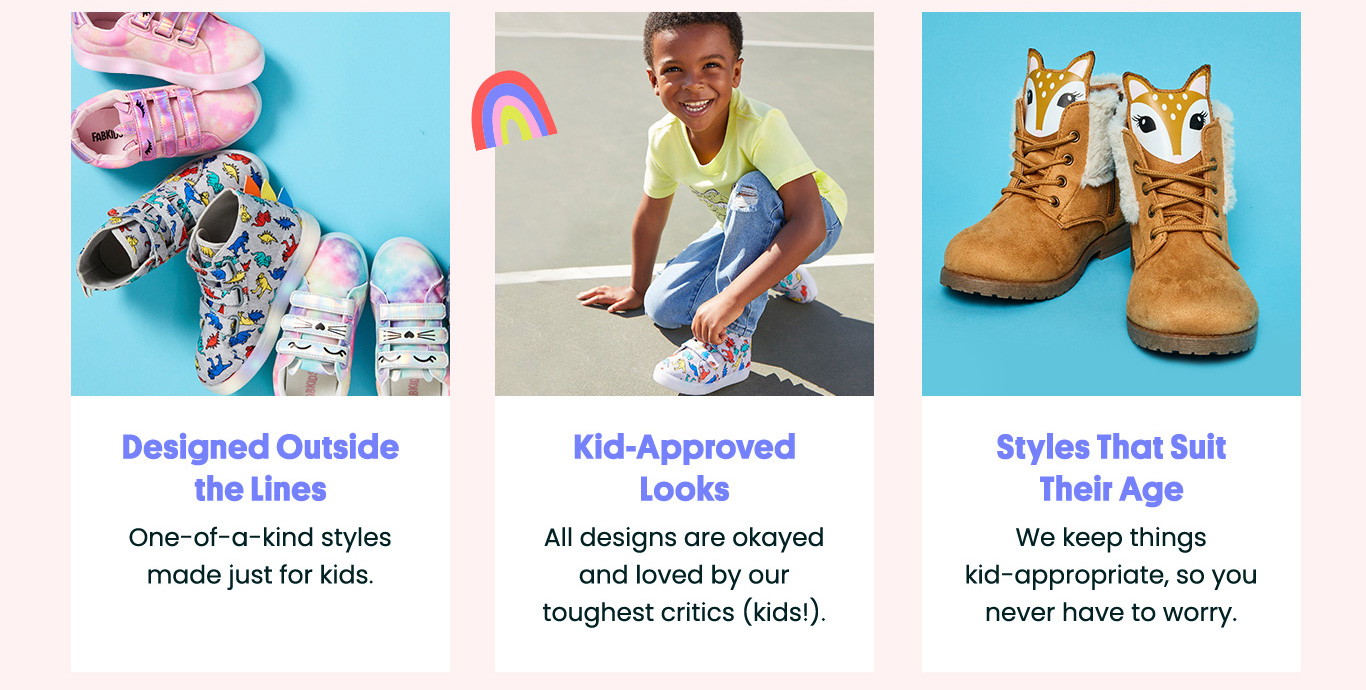 Designed Outside The Lines, Kid-Approved Looks, Styles That Suit Their Age