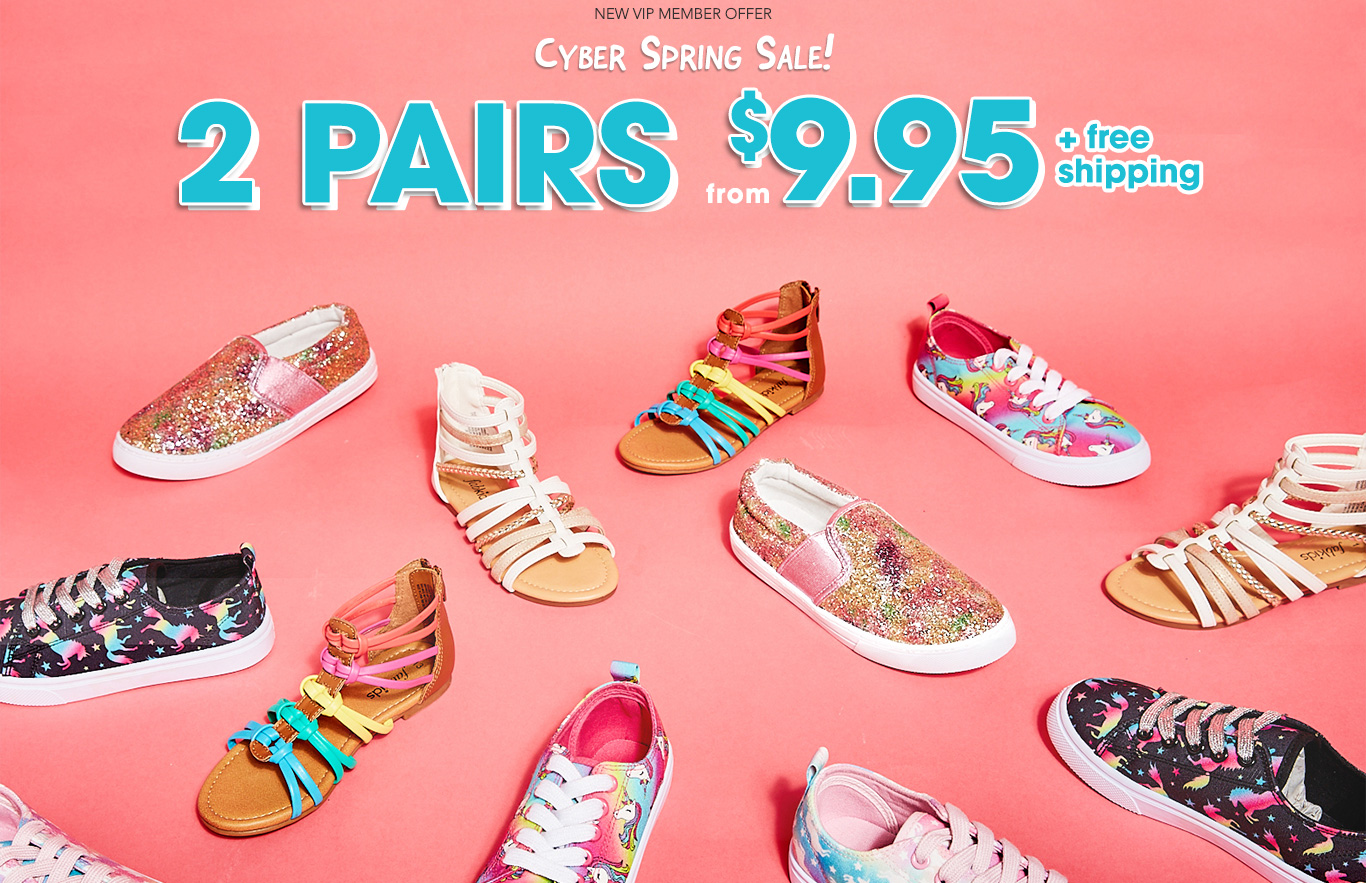 New VIP Member Offer - 2 Pairs from $9.95 + free shipping