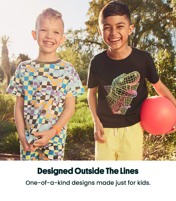Designed Outside The Lines : One-of-a-kind designs made just for kids.