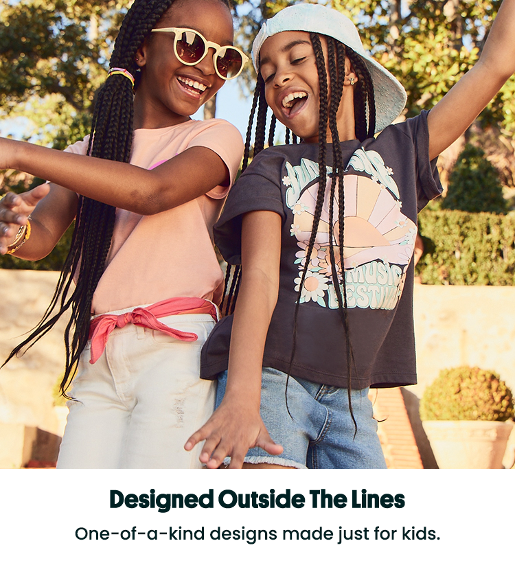 Designed Outside The Lines : One-of-a-kind designs made just for kids.