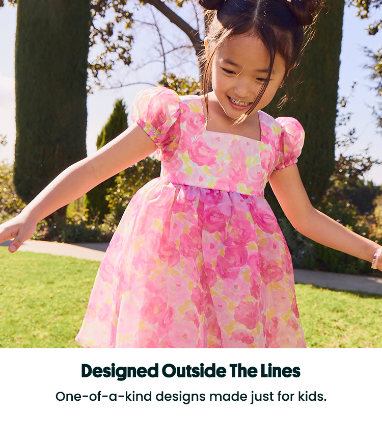 Designed Outside The Lines : One-of-a-kind designs made just for kids.