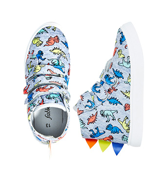 3D Dino High Top Sneaker