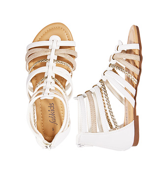 Braided Gladiator Sandal
