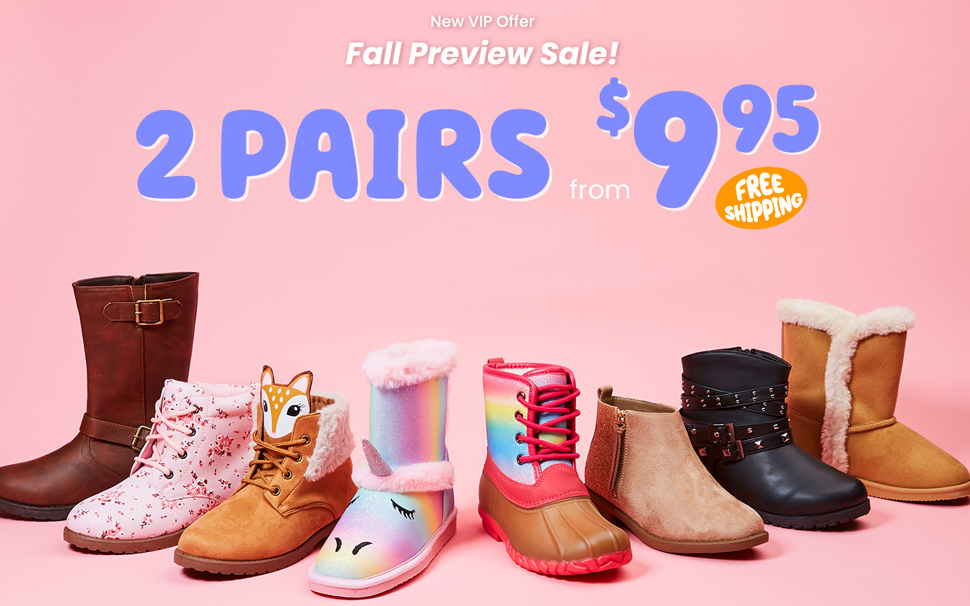 New VIP Offer - 2 Pairs from $9.95 + free shipping