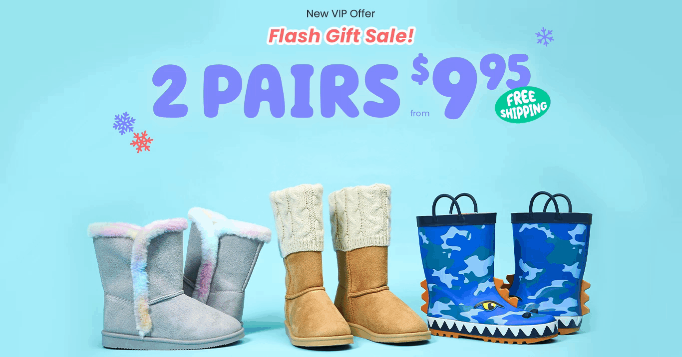 New VIP Offer - Flash Gift Sale - 2 Pairs from $9.95 + free shipping