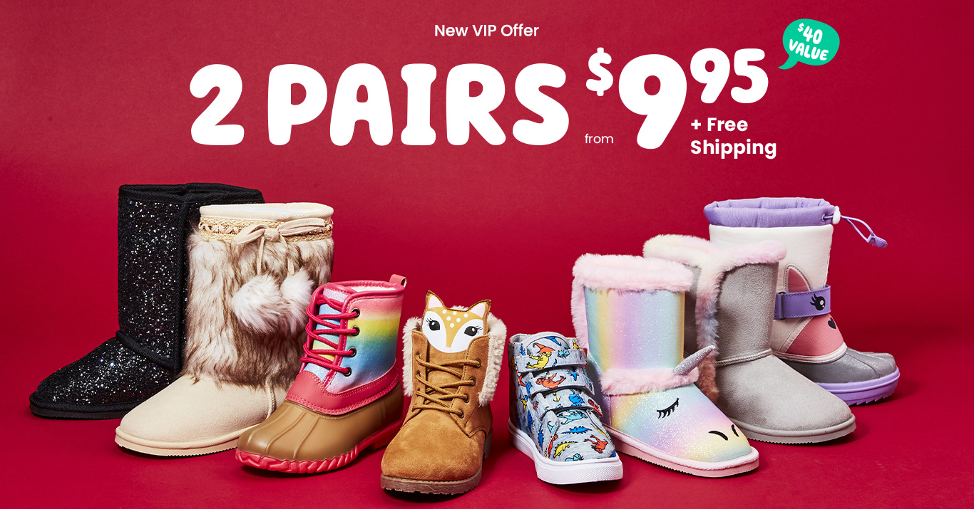 New VIP Offer - 2 Pairs from $9.95 + free shipping