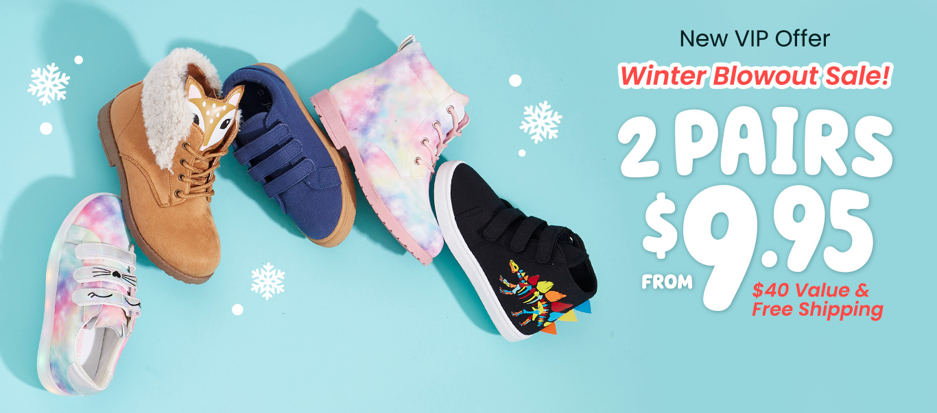 New VIP Offer - Winter Blowout Sale! - 2 Pairs from $9.95 + Free Shipping