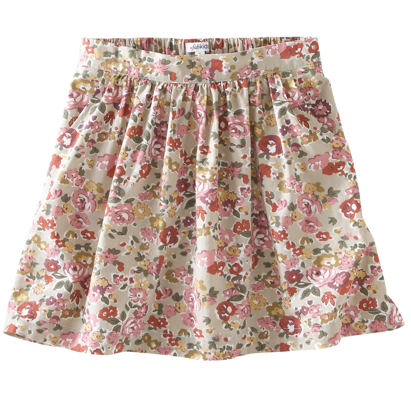 Sweet Floral Skirt - FabKids