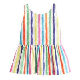 Color Stripe Sweet Outfit - FabKids