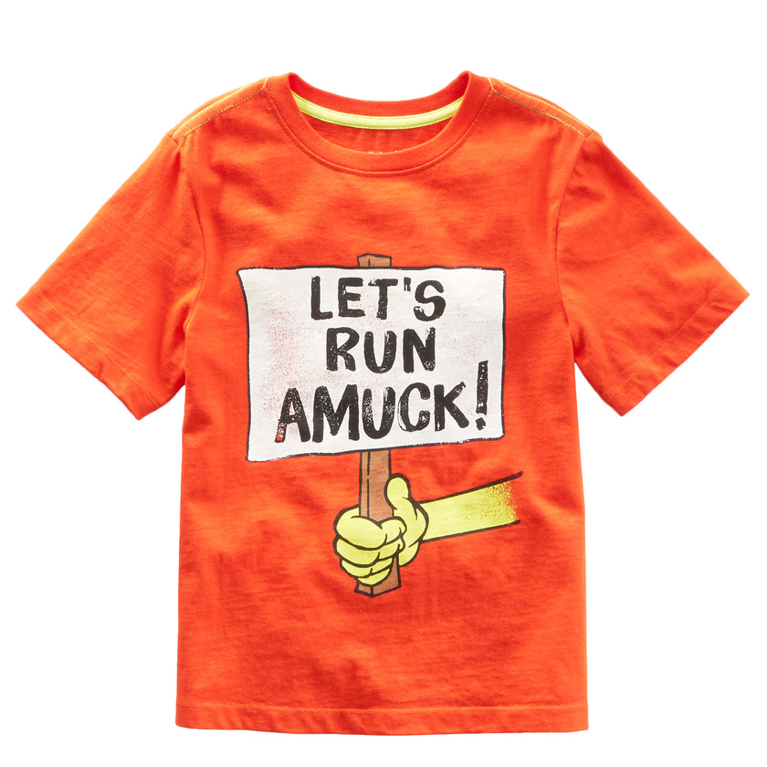 Run Amuck Tee - FabKids