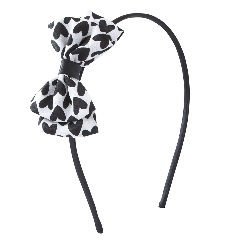 Heart Print Headband FabKids