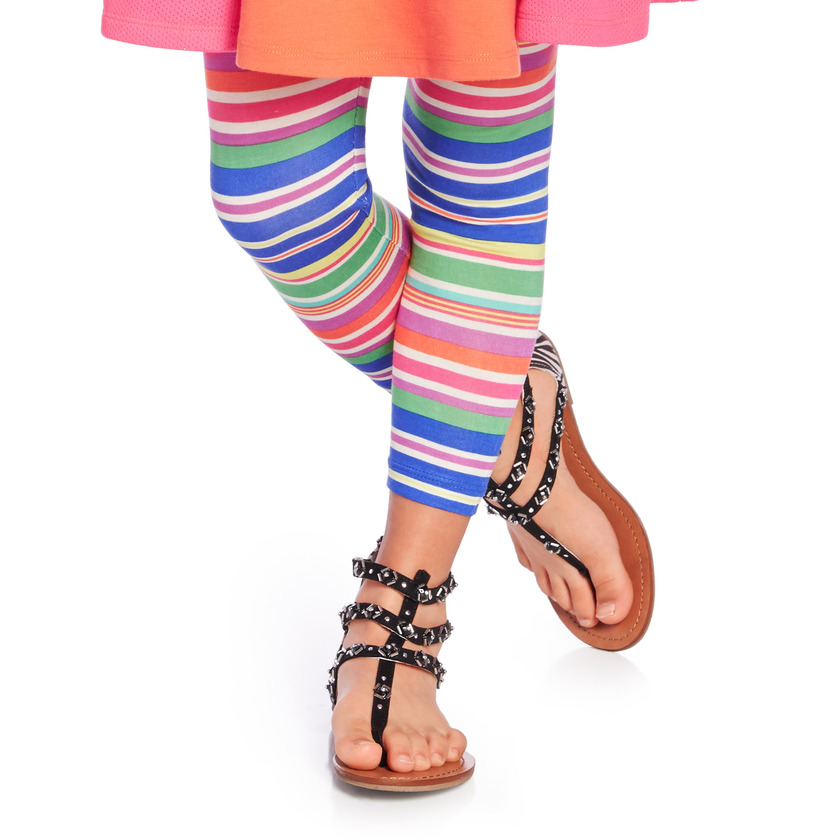 zebra gladiator sandals