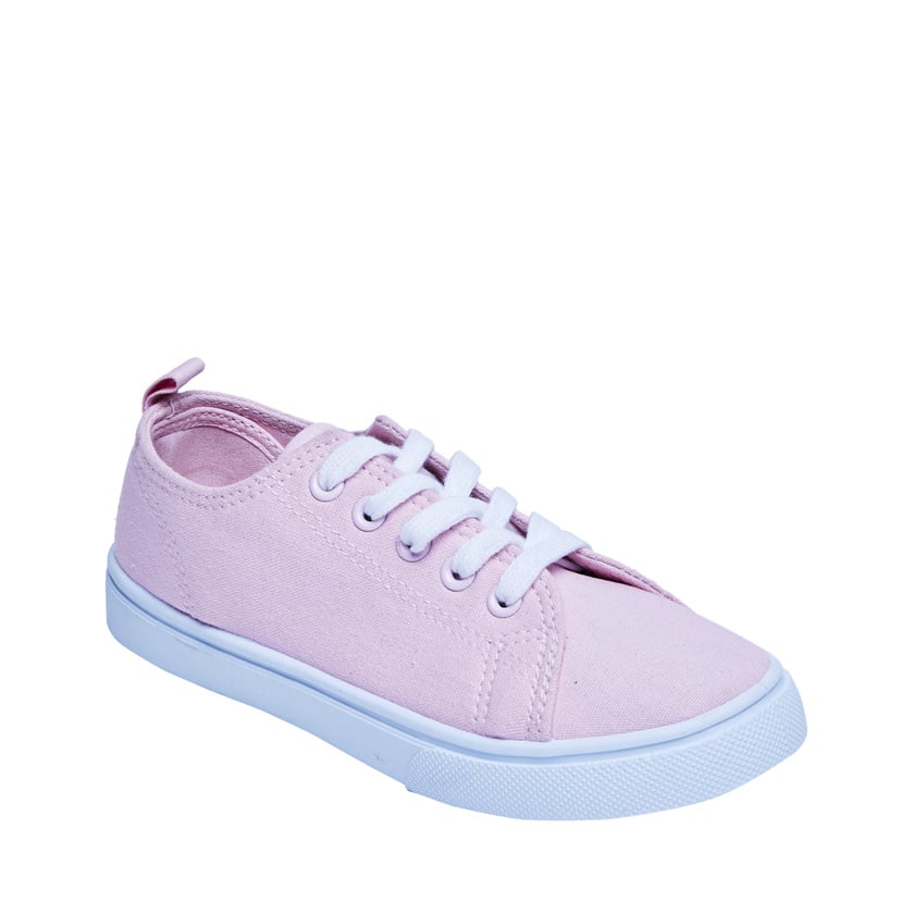 Canvas Lace Up Sneaker - FabKids