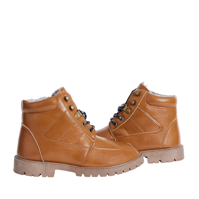 Sherpa Lined Lace Up Boot - FabKids