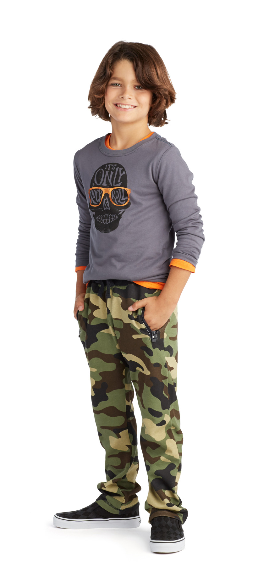 men's project rock camo hoodie