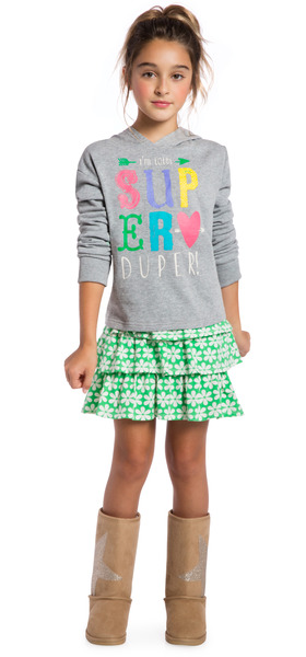 Green Super Duper Outfit - FabKids