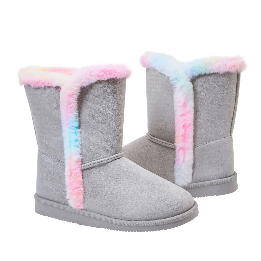 unicorn fuzzy boots