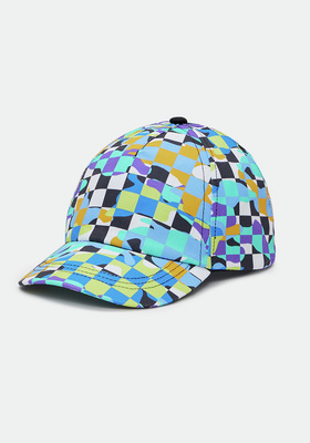 Camo Checkered Baseball Hat