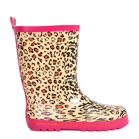 womens paw print rain boots