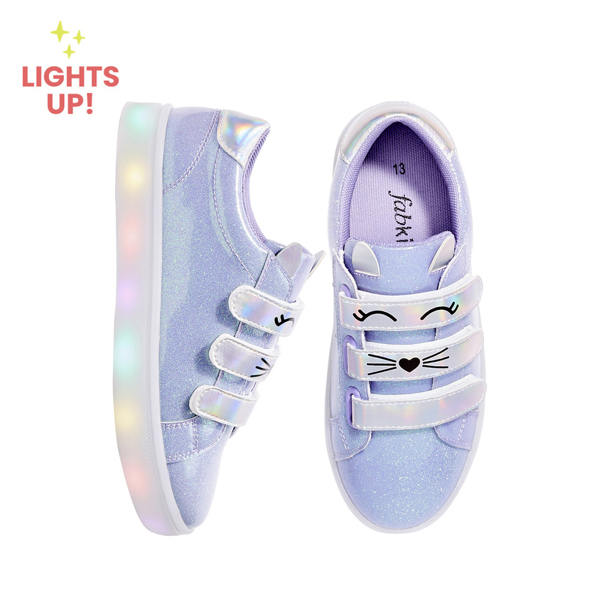 Light Up Cat Sneaker - FabKids