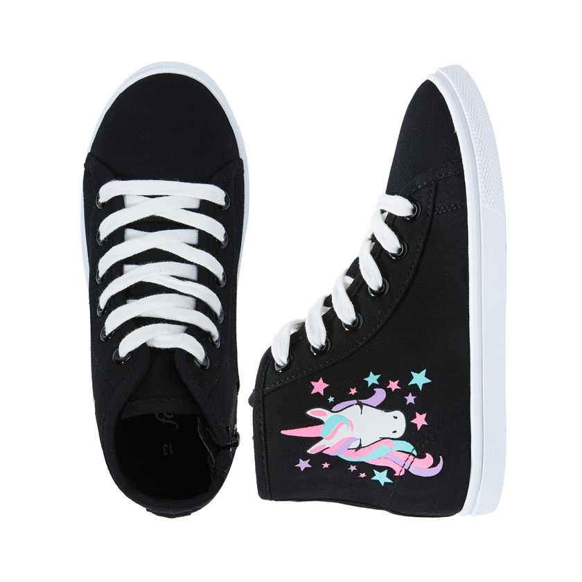 Unicorn High Top Sneaker - FabKids